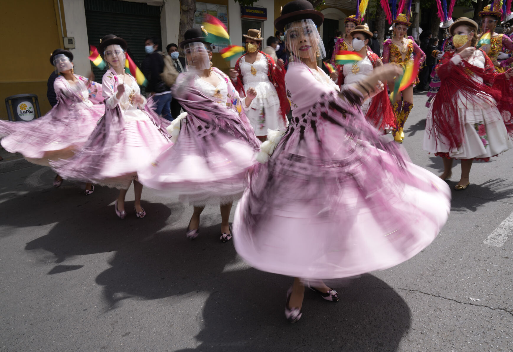 APTOPIX Bolivia National Dance Day